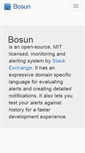 Mobile Screenshot of bosun.org