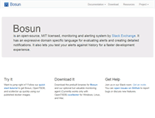 Tablet Screenshot of bosun.org